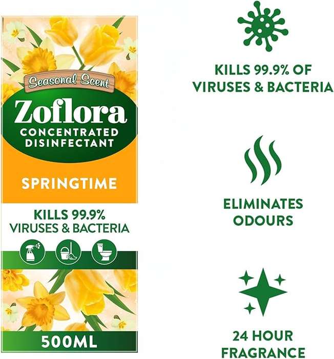 Zoflora SPRINGTIME Concentrate - Awaken Your Homes Freshness