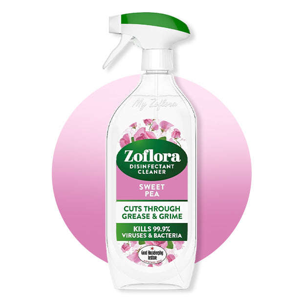 Zoflora Sweet Pea Multipurpose Disinfectant Cleaner - Petal-Fresh Power, Every Wipe