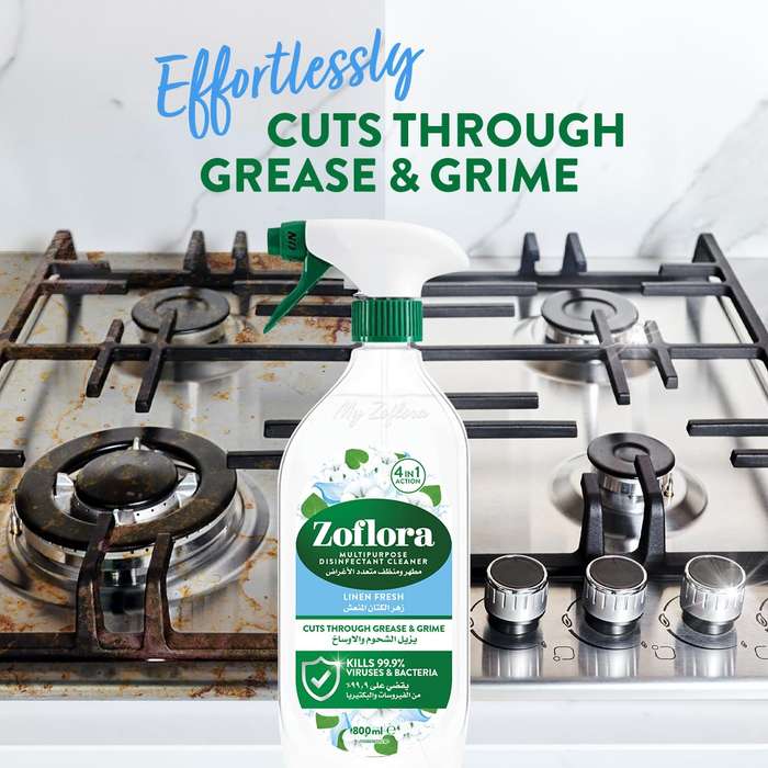 Zoflora Linen Fresh Multipurpose Disinfectant Cleaner -Crisp Clean. Germ-Free