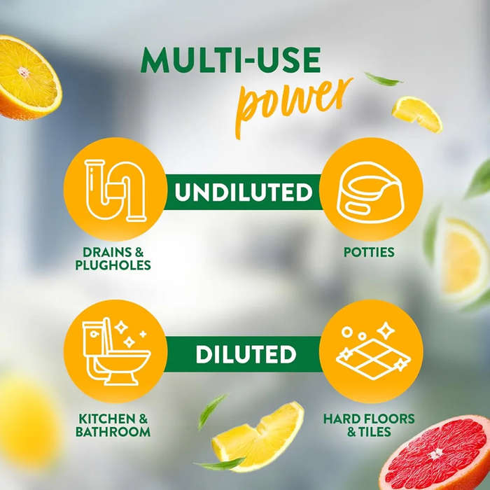 Zoflora Lemon Zing Concentrate - Goodbye Germs, Hello Sunshine!