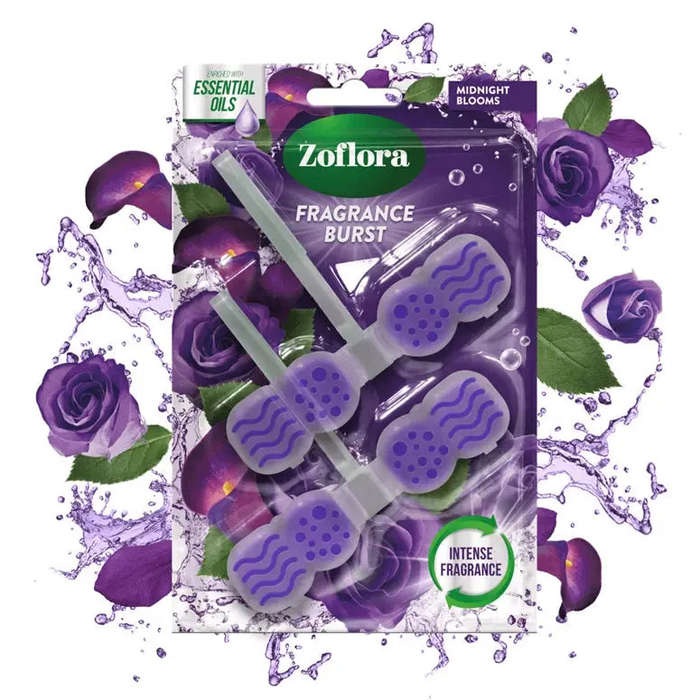 Zoflora Midnight Blooms Limitless Scents Rimblocks - Dark Blooms, Daily Defence
