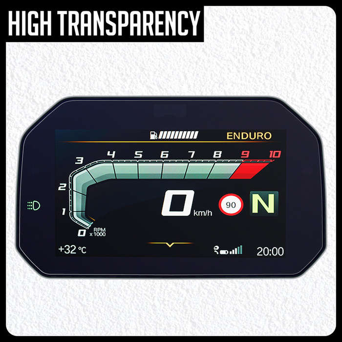 Speed O Angels Tempered Glass TFT Screen Protector For BMW - Ultra Clear