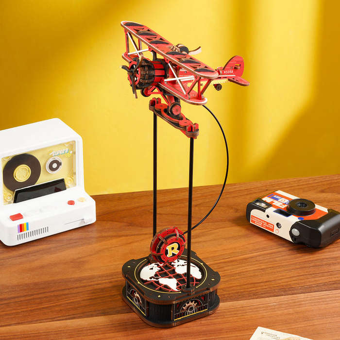 Robotime DIY Sky Captain Pendulum Balance Toy 3D Puzzle