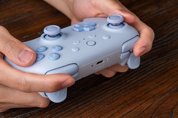 8BitDo Ultimate 2C Bluetooth Controller With Hall Effect For Nintendo Switch/Switch 2 Blue
