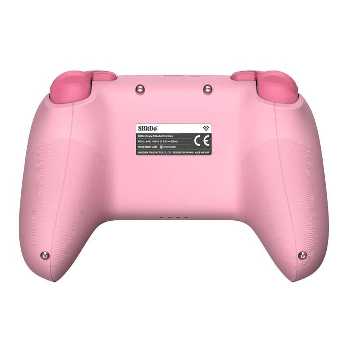 8BitDo Ultimate 2C Bluetooth Controller With Hall Effect For Nintendo Switch & Switch 2 Pink