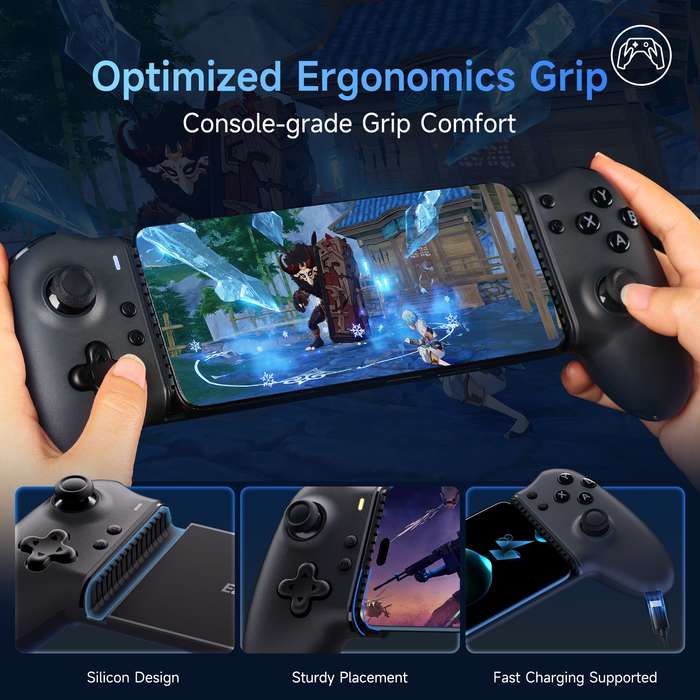 EasySMX M15 Type C Mobile Gaming Controller With Hall Effect & Mechanical Buttons