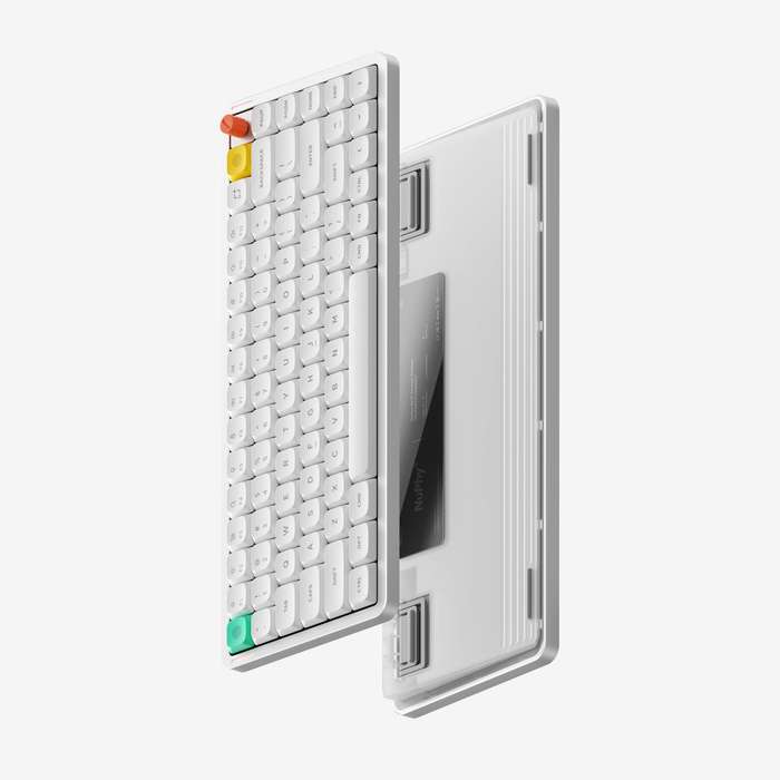 Nuphy Air75 V3 Low Profile Mechanical Keyboard Nova White