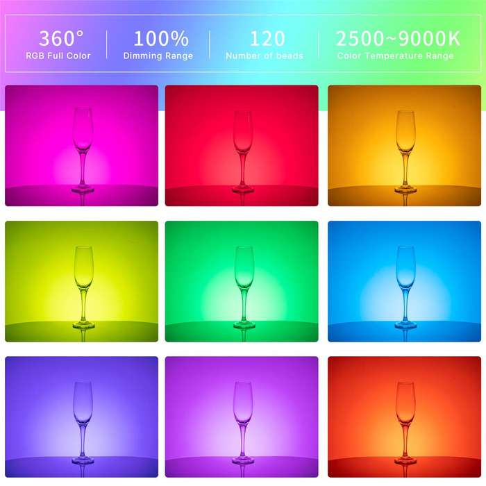 Ulanzi VIJIM VL-120 RGB Video Camera Pocket Size Light