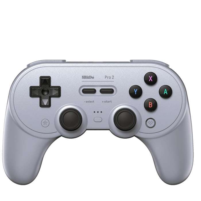 8BitDo Pro 2 Bluetooth Controller Hall Effect Nintendo Switch/Switch 2, PC, Android Gray Edition