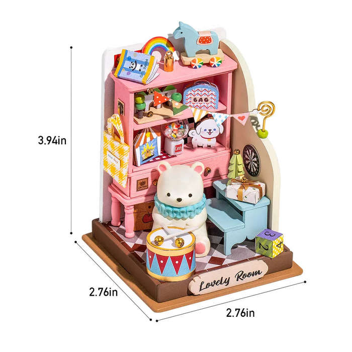Robotime Childhood DIY Miniature Room Kit