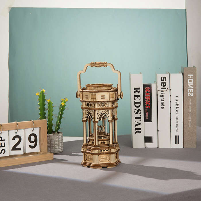 Robotime Victorian Lantern 3d Wooden Puzzle