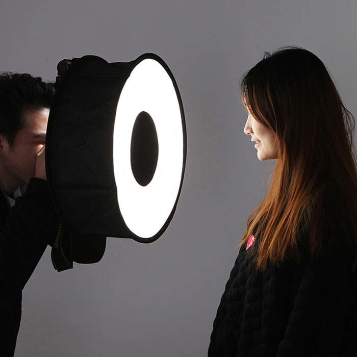 45cm Round Style Macro and Portrait Softbox Diffuser