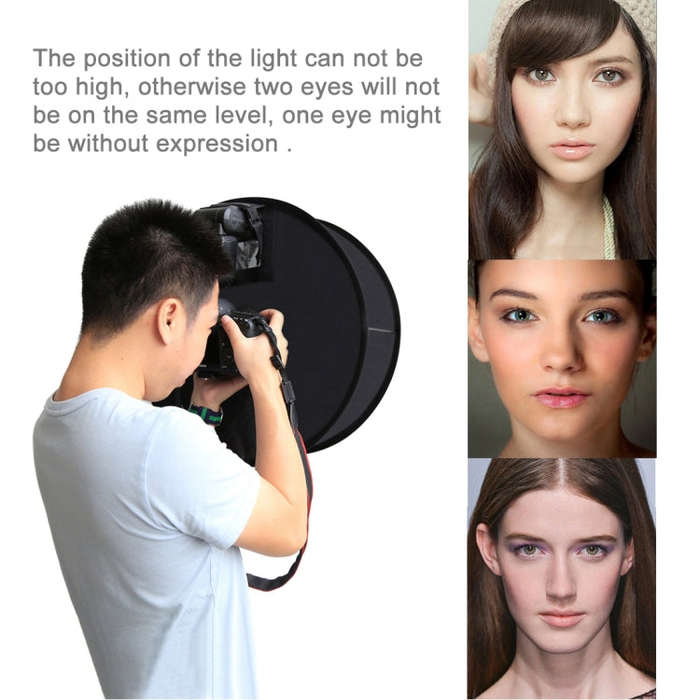45cm Round Style Macro and Portrait Softbox Diffuser