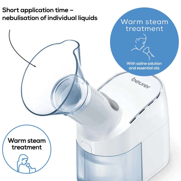 Beurer SI 40 Steam Vaporizer for Colds & Sinuses