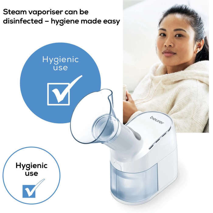 Beurer SI 40 Steam Vaporizer for Colds & Sinuses