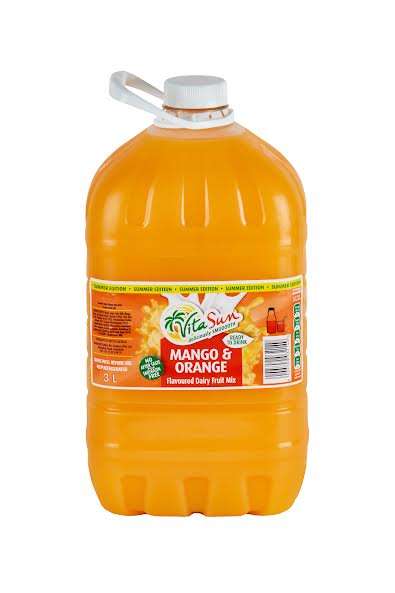 Vita Sun Dairy Blend  Mango Orange Fruit Drink (Sold 4 X 3 L Per Case)