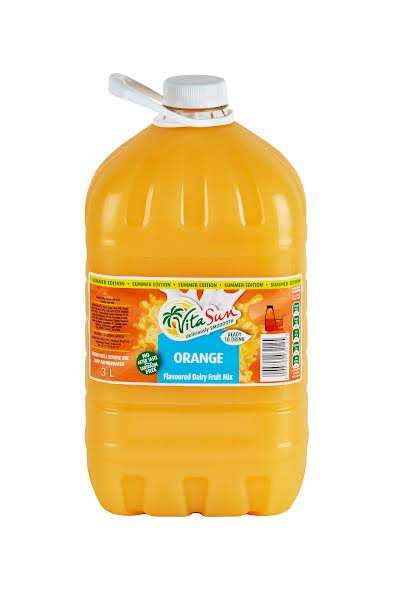 Vita Sun Dairy Blend Orange Fruit Drink (Sold 4 X 3 L Per Case)