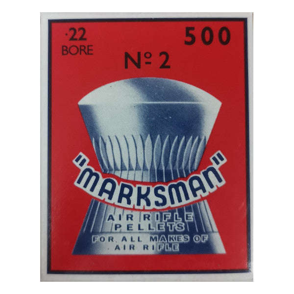 10 X Marksman .22 Cal Round Pellets 100's (Bulk 10 Box Buy)