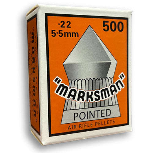 10 X Marksman 5.5 Cal Pointed Pellets 500's (Bulk 10 Box Buy)