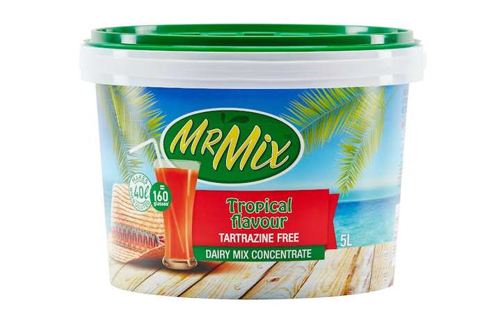 2 X 5L MR MIX DAIRY BLEND MIX TROPICAL BUCKET 1+7 (Sold 2 X 5L Buckets)