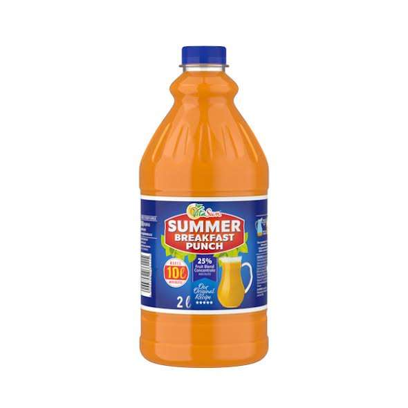 6 X 2L VITA SUN SUMMER BREAKFAST PUNCH (Sold 6 X 2 L Per Case)
