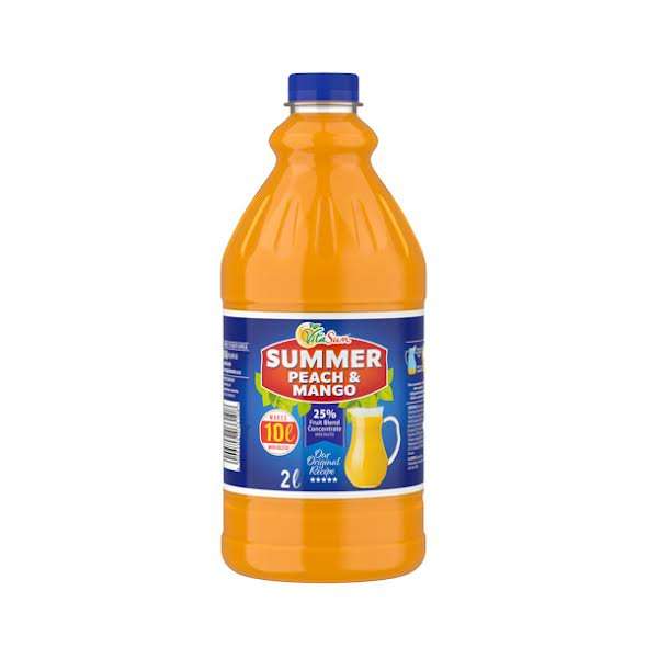 6 X 2L VITA SUN SUMMER PEACH MANGO (Sold 6 X 2 L Per Case)