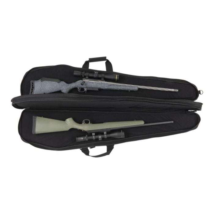 ALLEN DOUBLE RIFLE BAG ROCKY 50'' BLACK/TAN