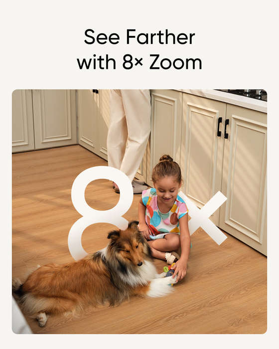 Eufy Indoor Cam S350 4K Dual Lens 360 Degree Surveillance Wired Indoor Camera (Special)