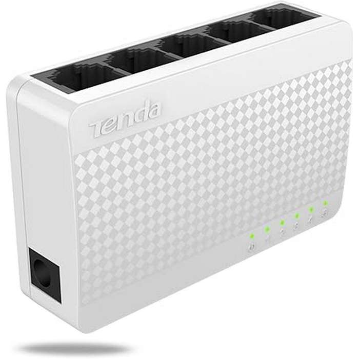 TENDA DESKTOP SWITCH 5-PORT FAST ETHERNET 10/100