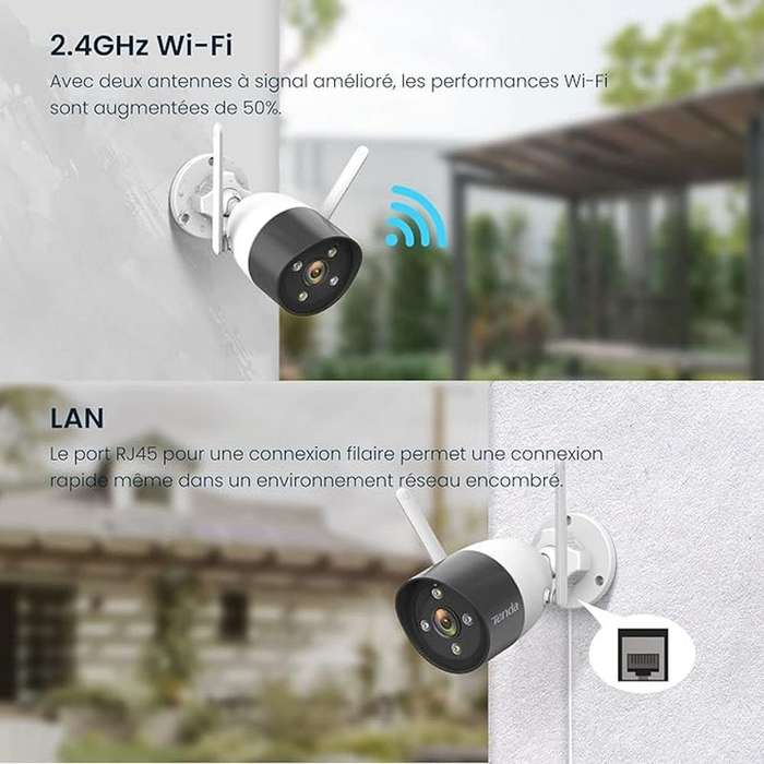 Tenda CT6-WCA 4MP 2mm Outdoor Wi-Fi Camera