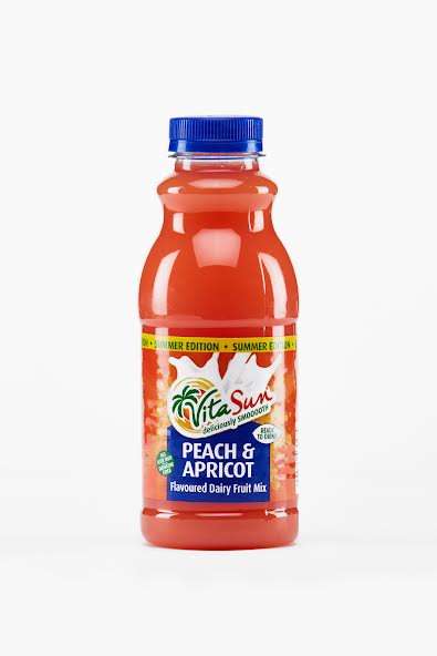 Vita Sun 10 X 500ml Dairy Blend Peach Apricot Fruit Drink (Sold 10 X 500ML Per Case)