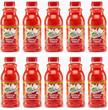 Vita Sun 10 X 500ml Dairy Blend Tropical Fruit Drink (Sold 10 X 500ML Per Case)