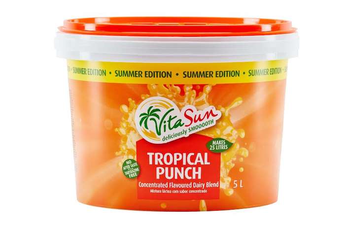 Vita Sun 2 X 5L 10Lt Tropical Punch 8% Blended Fruit Drink Concentrate 5 Liter (Sold 2 x 5L Per C...