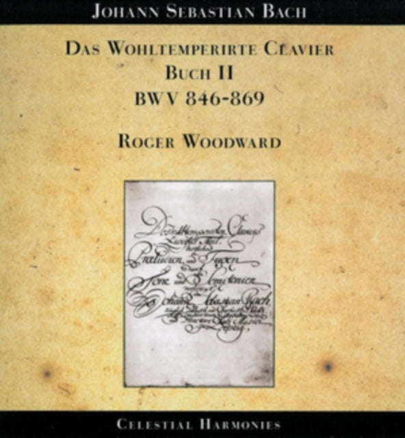 Roger Woodward - J.S. Bach: Well-Tempered Clavier Book Ii. Bwv 870-893 (CD)