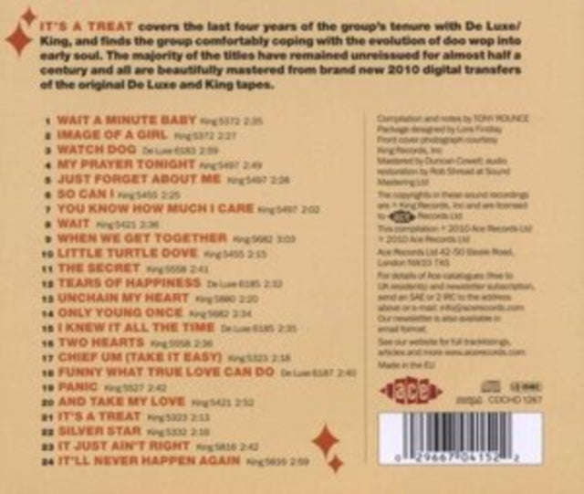Otis Williams & The Charms - Its A Treat (CD)