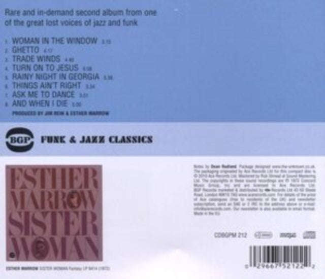 Esther Marrow - Sister Woman (CD)