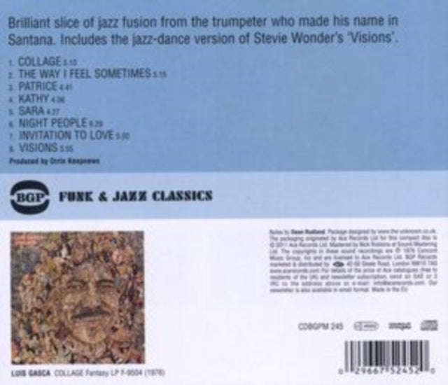 Luis Gasca - Collage (CD)