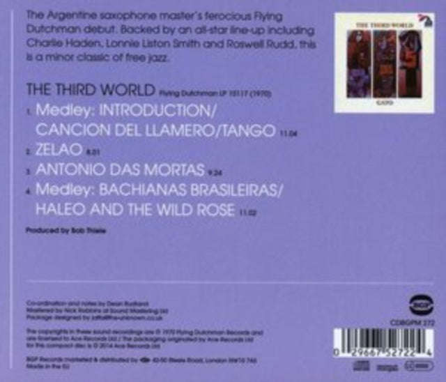 Gato Barbieri - The Third World (CD)