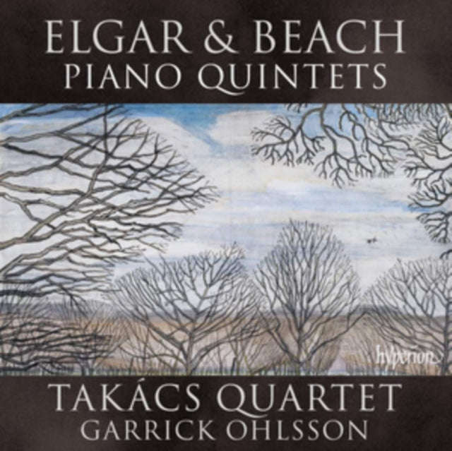 Garrick Ohlsson / Takacs Quartet - Elgar & Beach: Piano Quintets (CD)