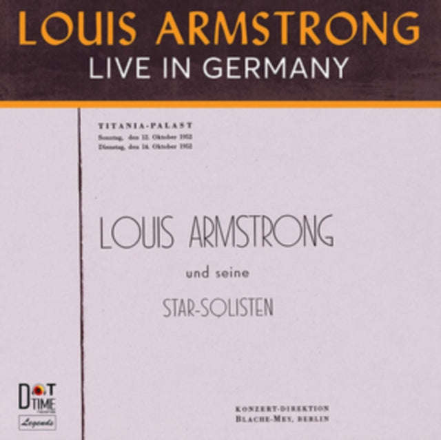 Louis Armstrong - Live In Germany 1952 (Vinyl)