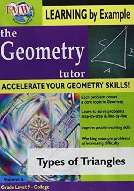 Geometry Tutor Types Of Triangles (DVD)