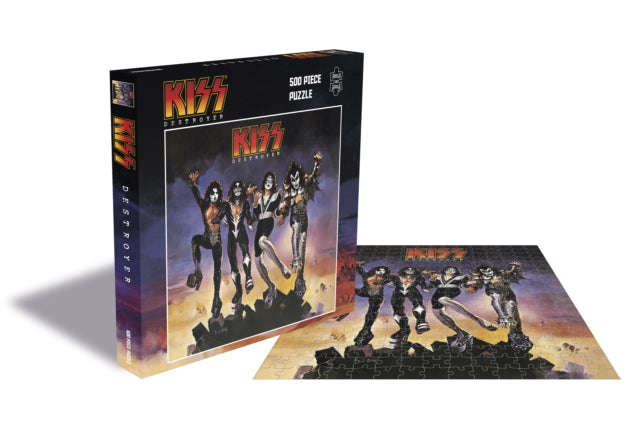 Kiss - Kiss Destroyer - 500 Piece Jigsaw Puzzle (Jigsaw Puzzle)