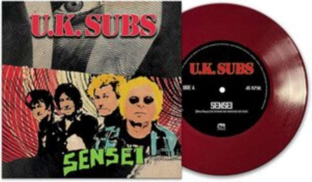 Uk Subs - Sensei (Red Vinyl) (Vinyl Single)