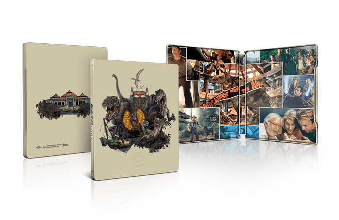 Jurassic Park Trilogy 4K UHD Limited Edition Steelbook (Blu-ray 4K)