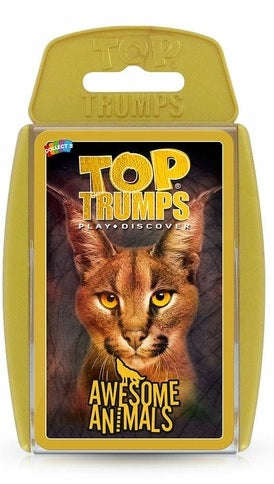 Top Trumps Card Game Classics Awesome Animals