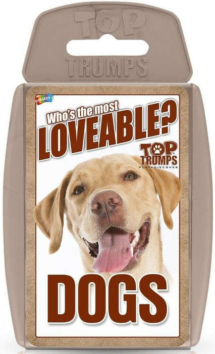 Top Trumps Card Game Classics Dogs