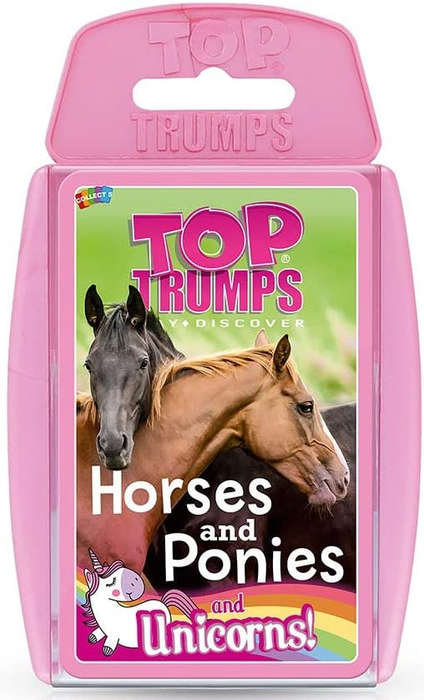 Top Trumps Card Game Classics Horses Ponies and Unicorns