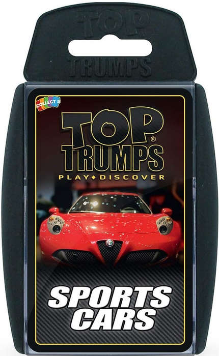 Top Trumps Card Game Classics Sports Cars