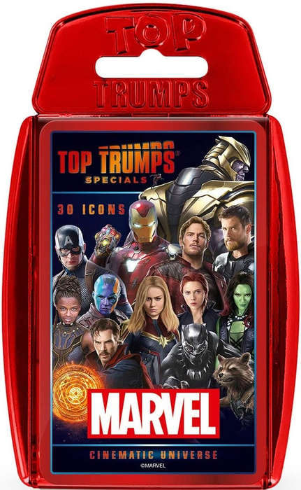 Top Trumps Card Game Specials Marvel Cinematic