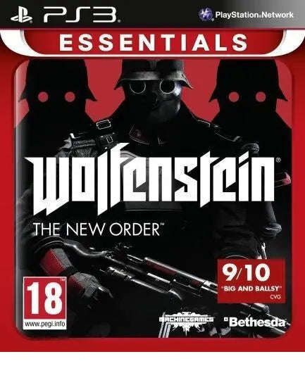 Wolfenstein: The New Order (Essentials) (PS3)